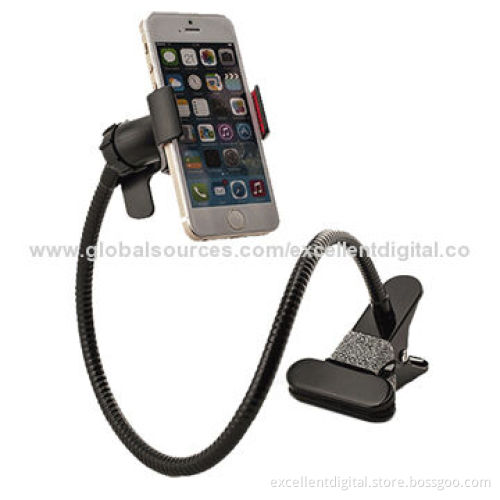 Lazy pod with clip holder for iphone and big clip holder for ipad/tablet,adjustable bedding arms